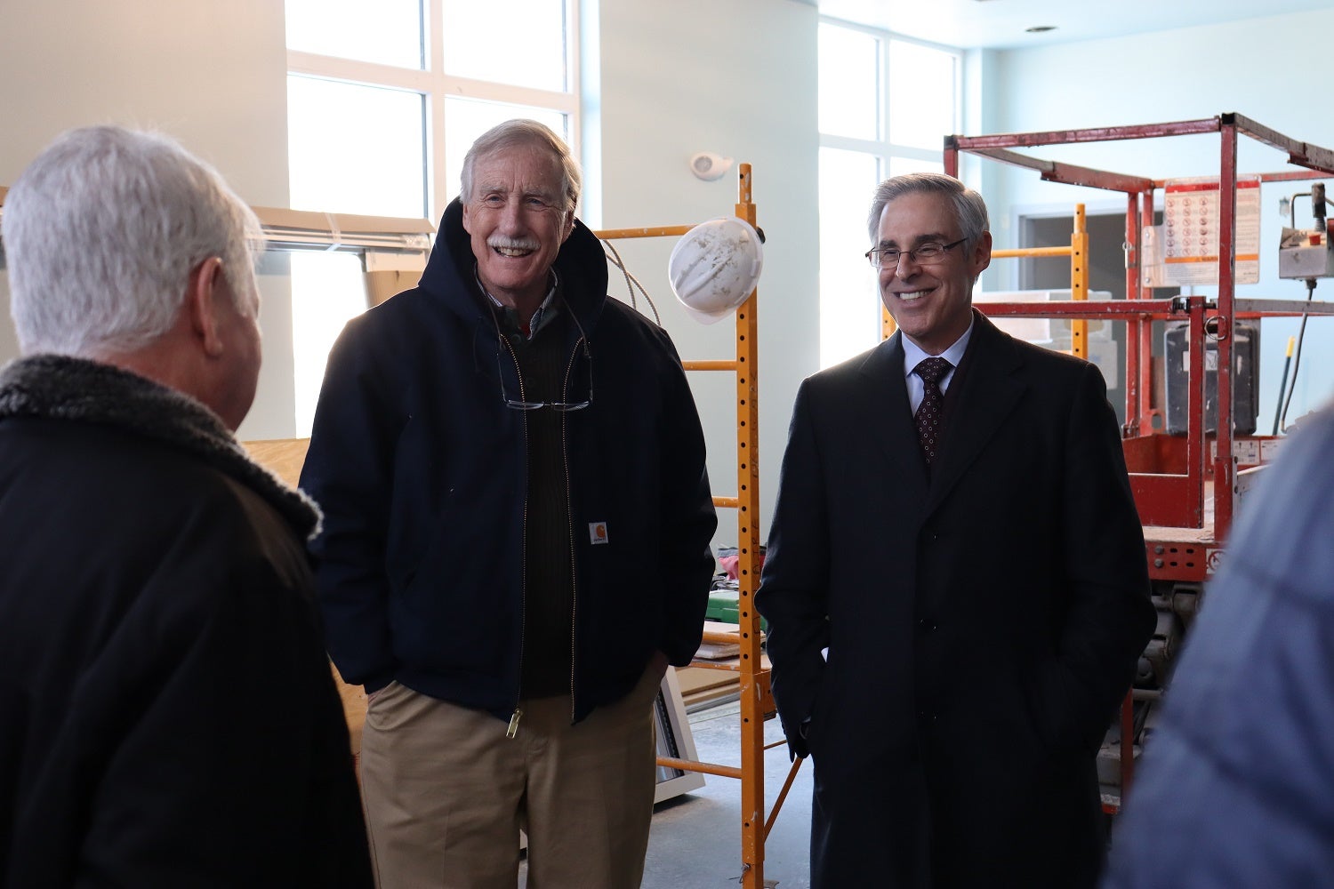 King gets sneak peek at CMH Lewiston urgent care site